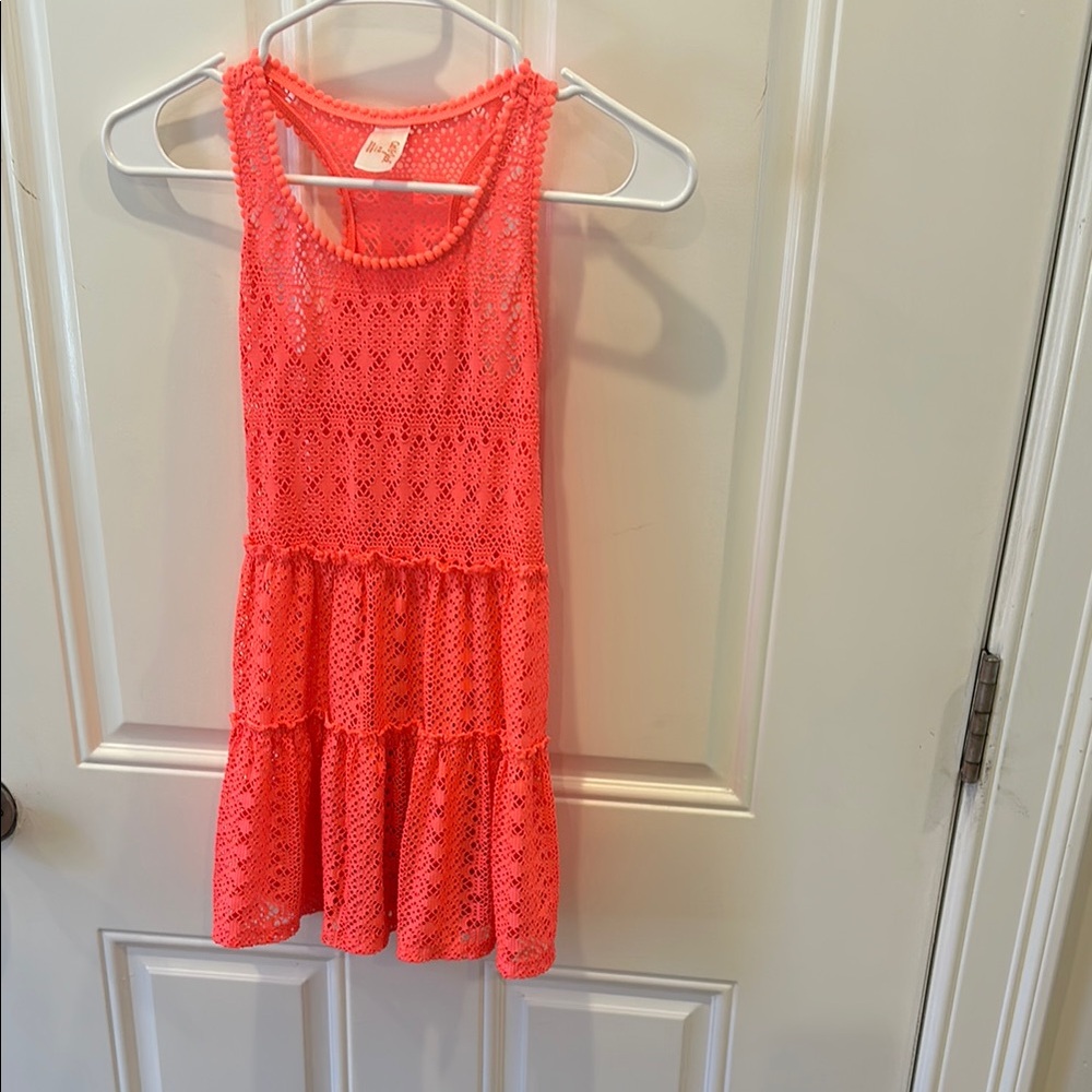 Cat & Jack Pink Scoop Neck Sleeveless Sundress